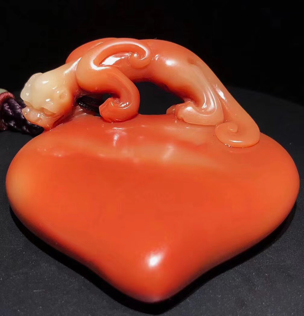 寿山石李红善伯—心有灵犀