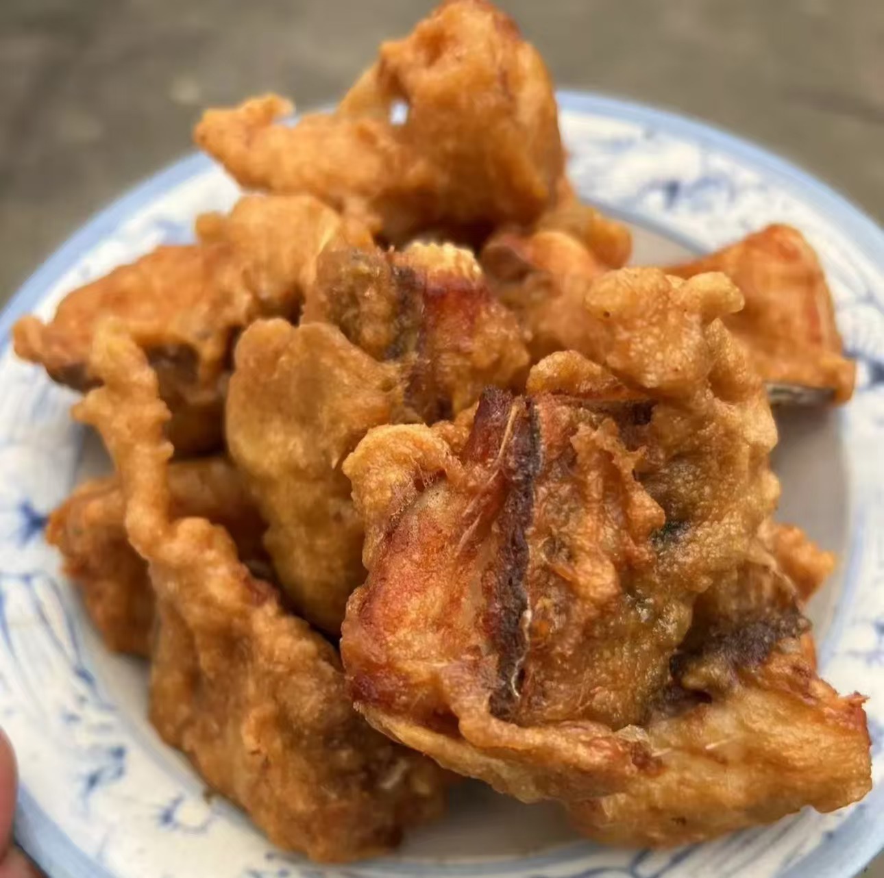 【顺丰包邮】炸鱼块皖北特产纯手工香酥金黄现炸现卖即食童年食品