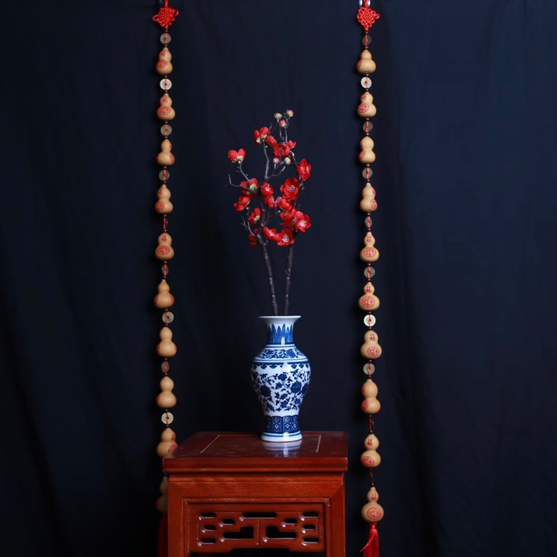 十全十美十个葫芦双面雕刻福 葫芦