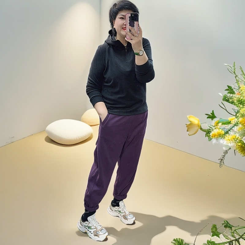 46【库里】紫卫裤秋冬款/BY-A3175