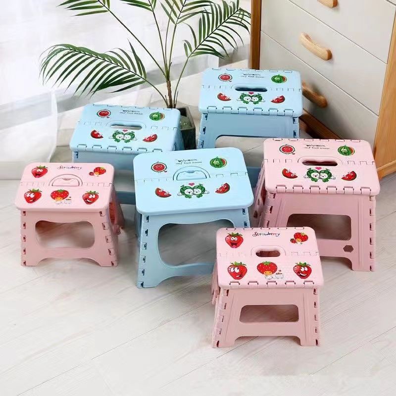 加厚小凳子塑料折叠凳子成人收纳凳家用马扎小板凳便携儿童矮凳子