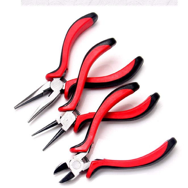 【班班精选】4.5寸5寸镍铁工艺防生锈抗氧化手工钳子多功能diy工具