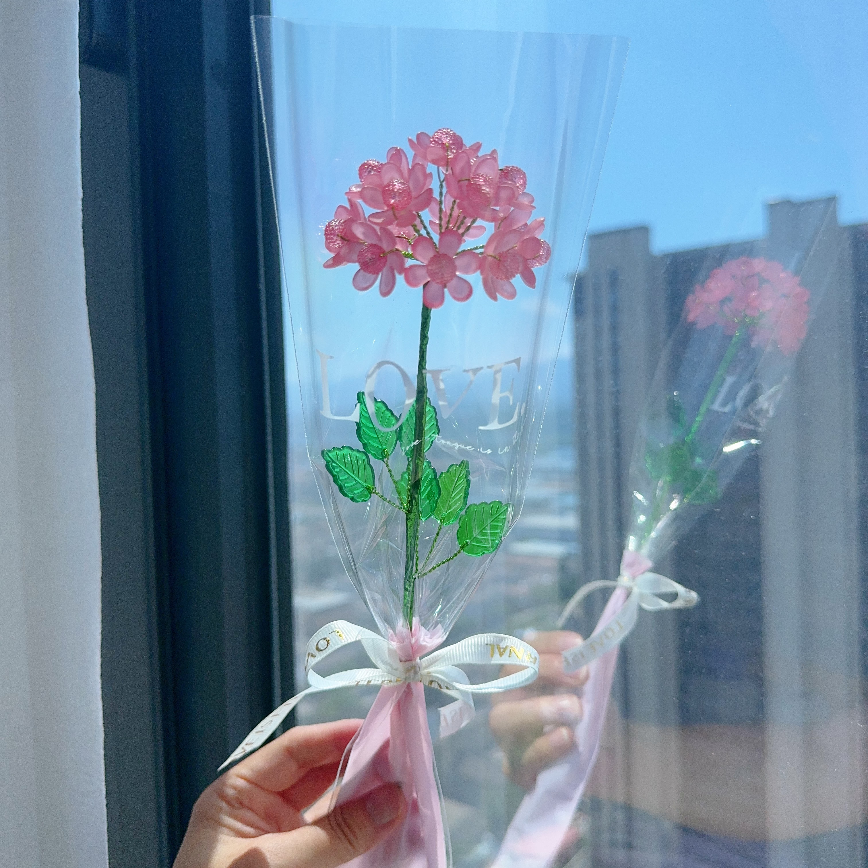 【班班精选】陌上花开精美绣球花小花束小桌摆教师节生日礼品花束