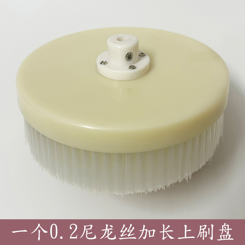 木语楼电动文玩盘珠机金刚核桃清理深缝隙专用  加长尼龙丝上刷盘