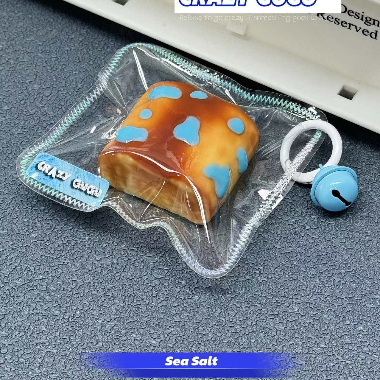 CRAZYGUGU丨Charcoal 美式-棉花糖丨手工硅胶捏捏潮流玩具