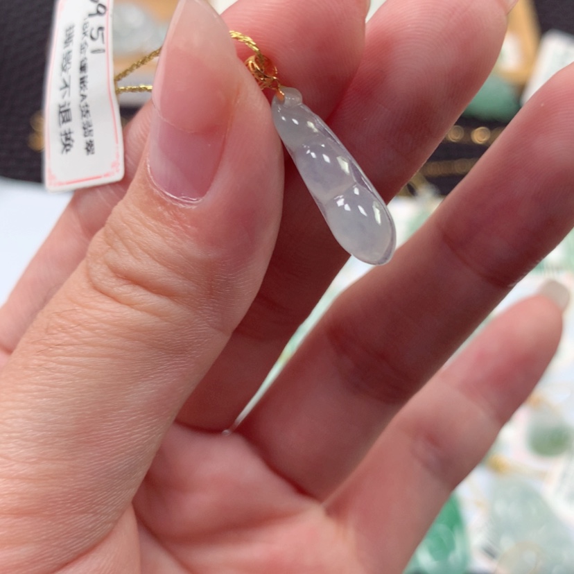 【闪购商品】翡翠金镶18K金镶嵌6985