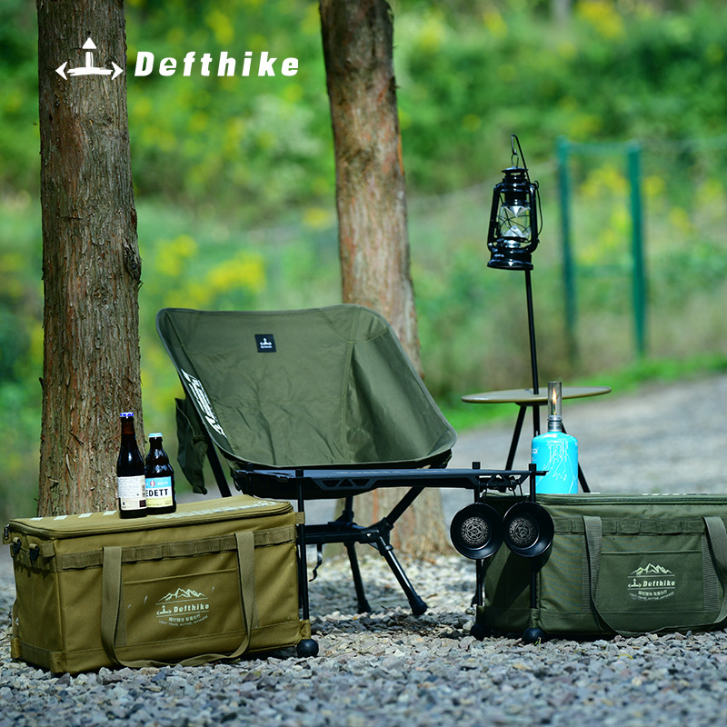 Defthike/迪飞客战术收纳包户外露营50L大容量储物收纳桌面拓展包