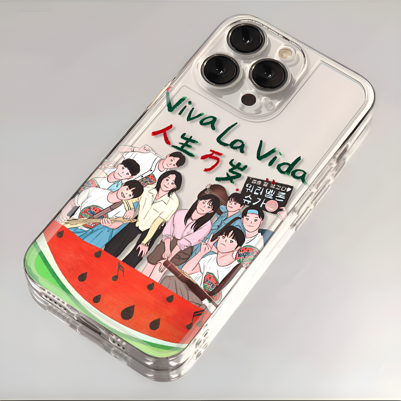 人生万岁苹果小米oppovivo华为适用iPhone13/14/15手机壳全包防摔