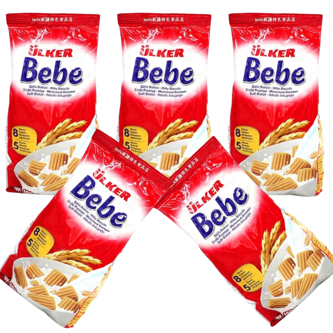 优客牌ulker bebe 饼干进口190g BABA Piranik ulker包邮