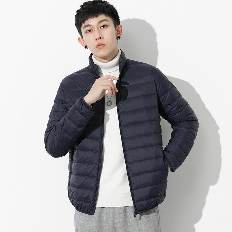 波司澄秋冬季高中学生羽绒服内胆男孩轻薄保暖初中生内穿青少年校