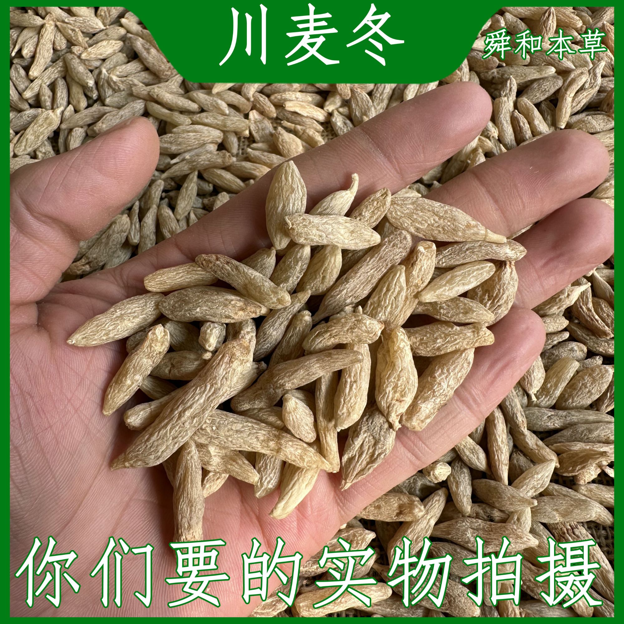 优选《川麦冬》颗粒饱满道地川货无熏硫250g泡水煲汤舜和本草包邮