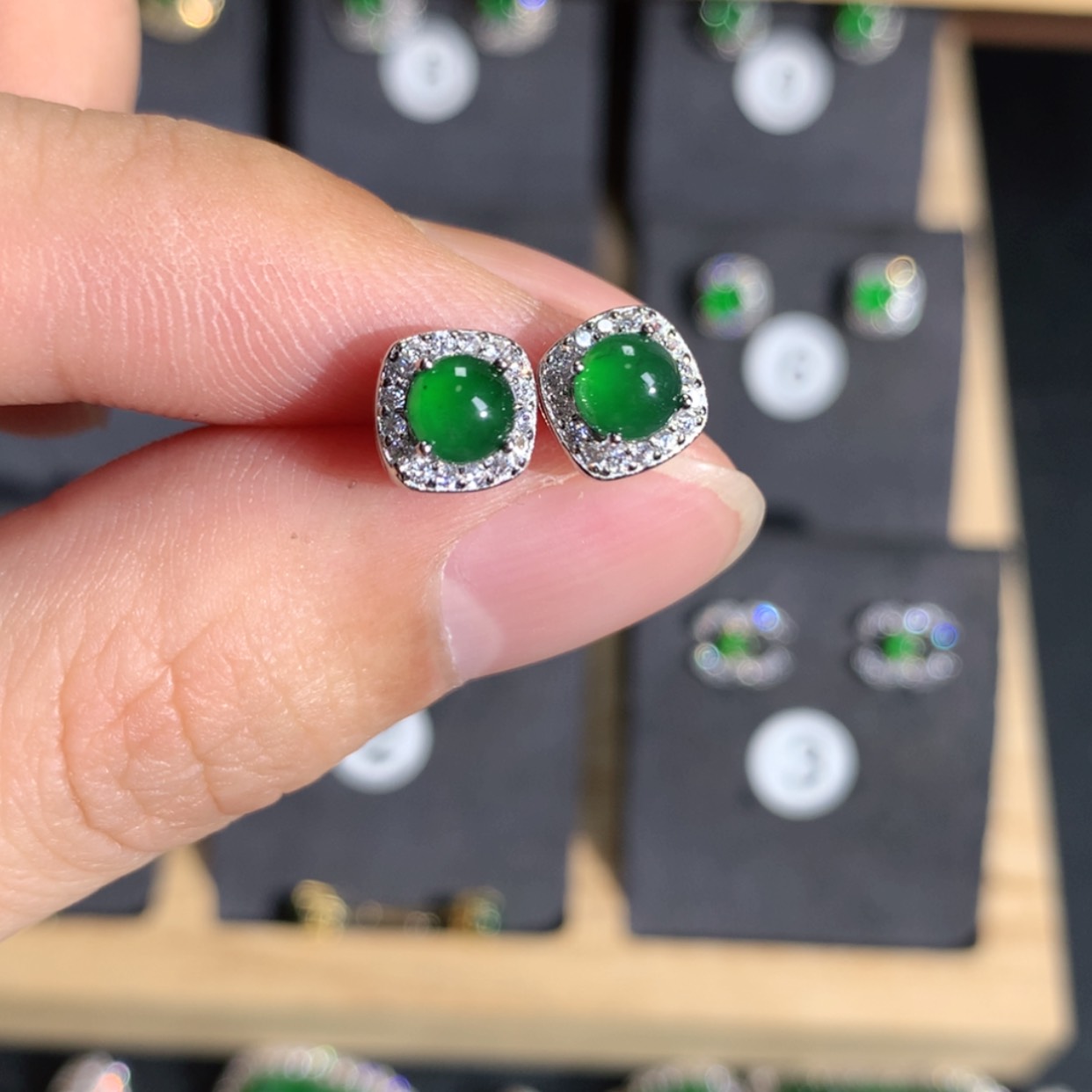 【闪购商品】翡翠1银S925镶嵌