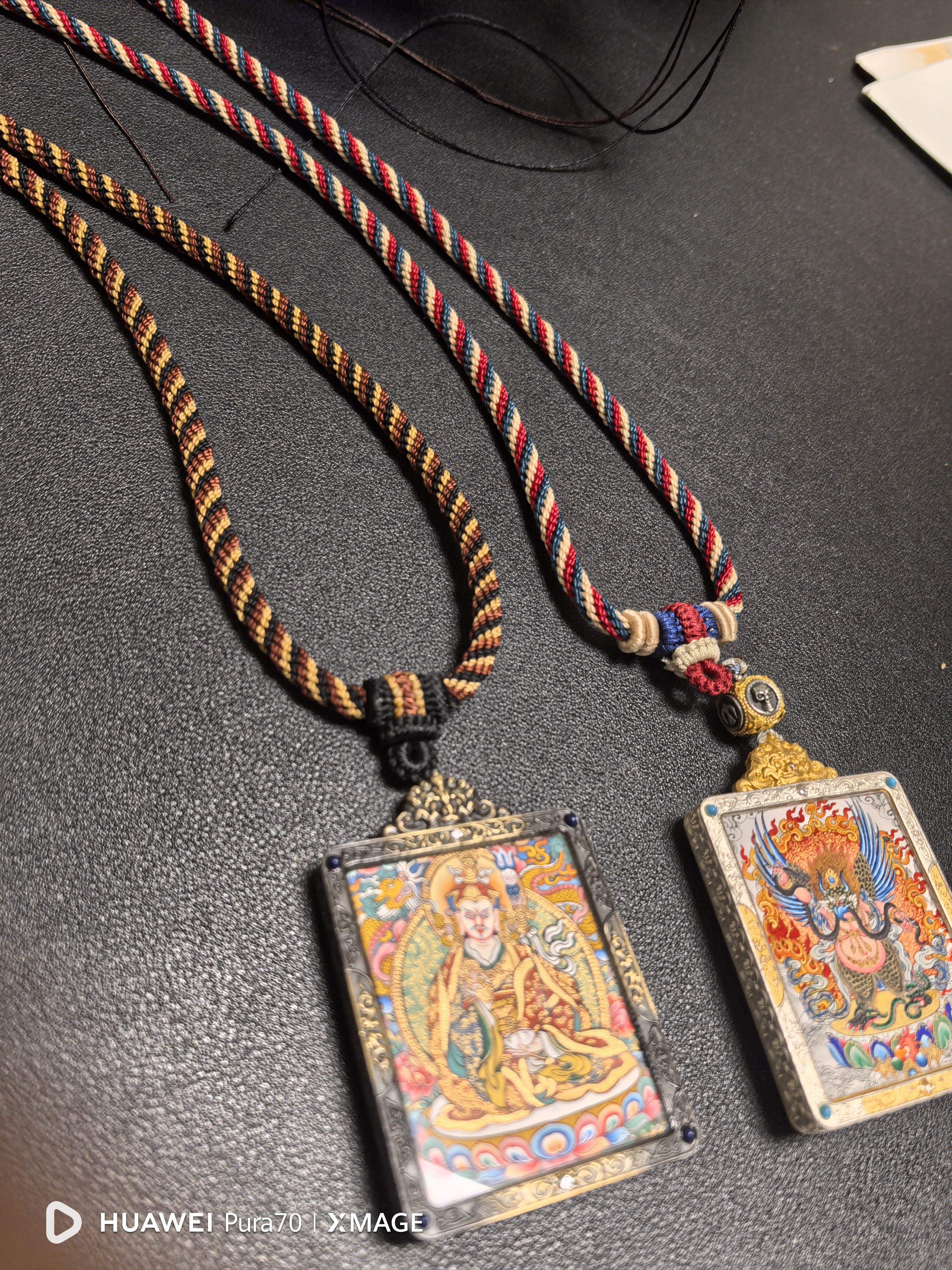 纯手工编织挂坠绳高货绳唐卡绳（可定制。不退换）