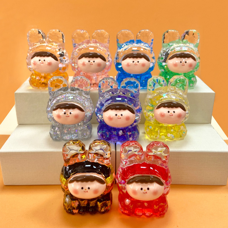 【直播拆】爆闪巨无霸莉莉丝 流沙夜光diy饰品摆件可爱