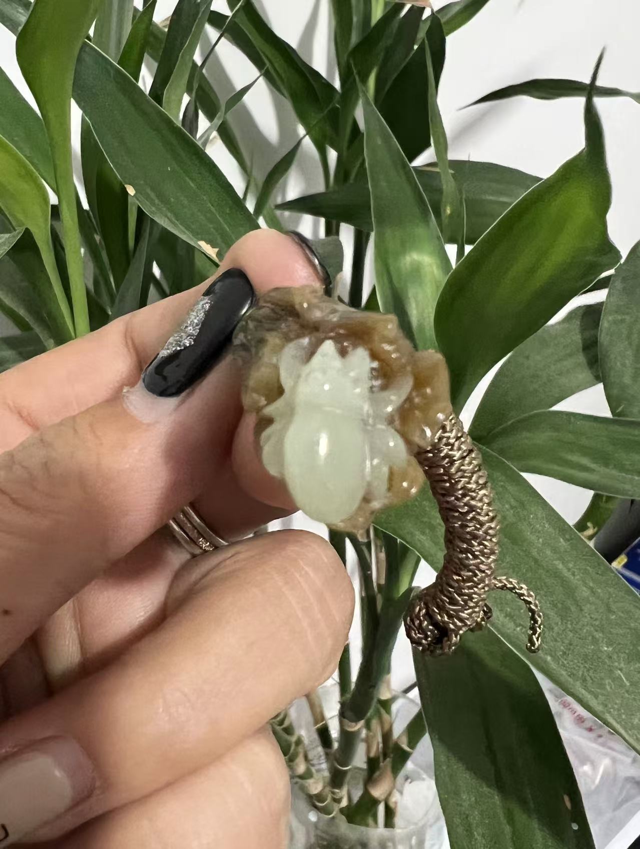 新疆和田玉且末料苏工巧雕百财