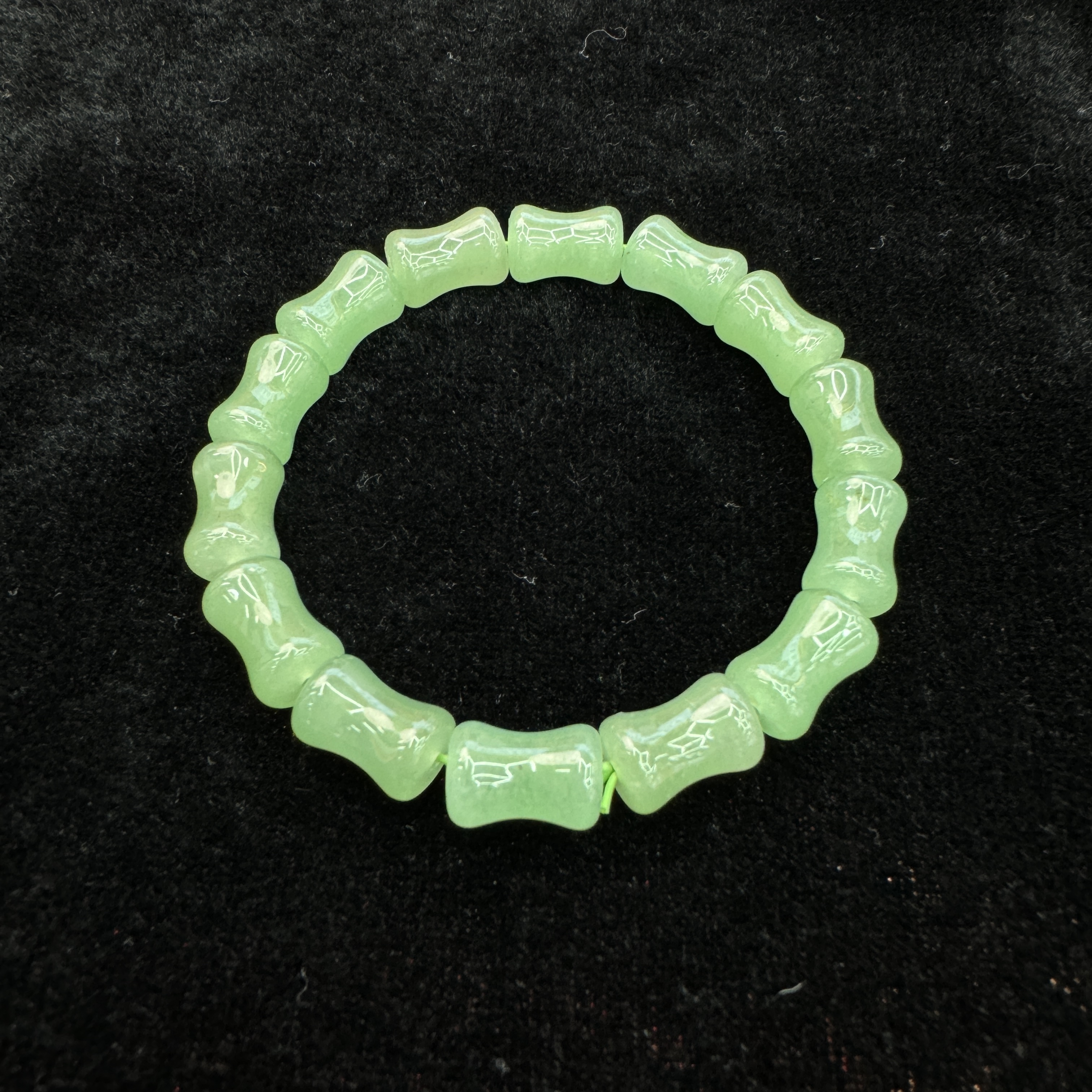 【大杨姐专属】【附证书+精美礼盒】东陵玉竹节手串时尚手串（DS23917）