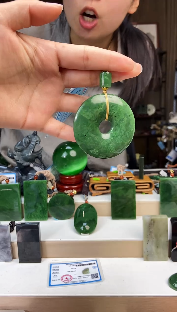 【闪购商品】和田玉挂件未镶嵌1