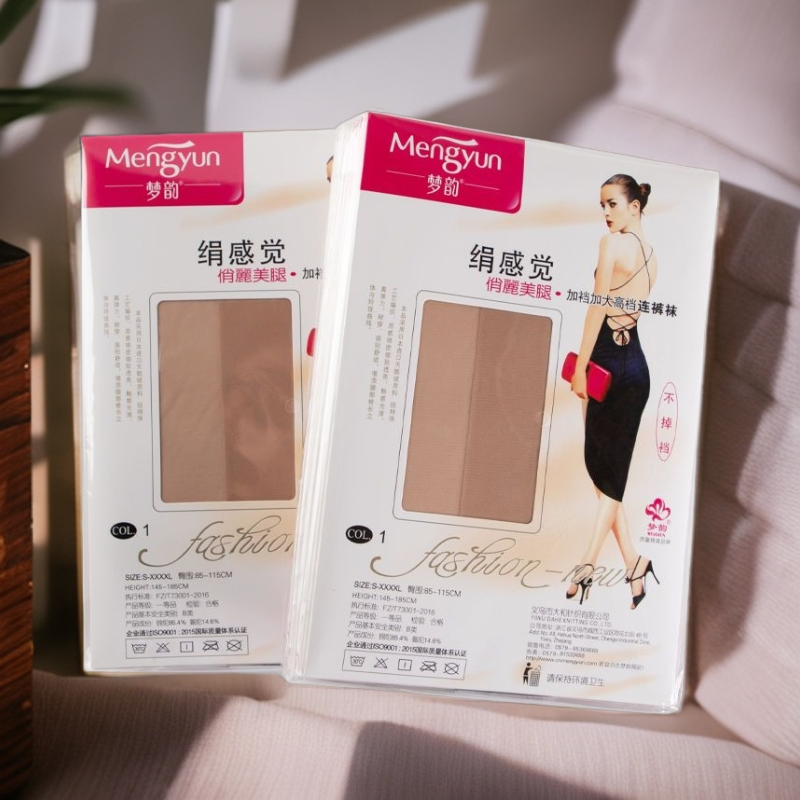 娟感覺加裆加大连裤袜，夏季尾货随心配春夏透气美腿黑肉色肤色′