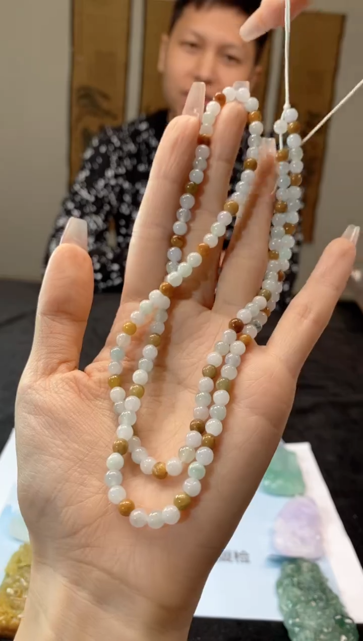 【闪购商品】翡翠珠链未镶嵌0461968097珠链