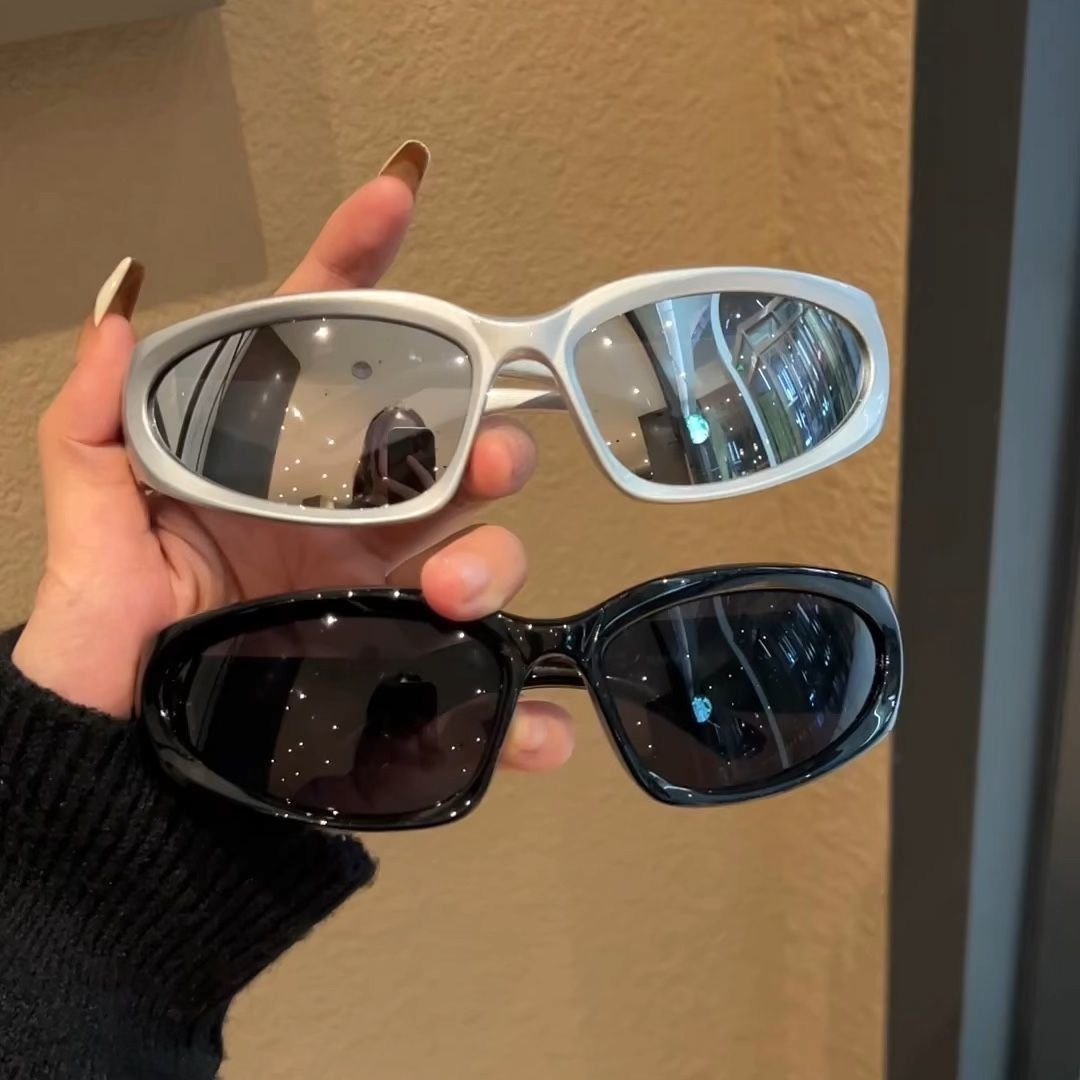 2023新款千禧未来科技朋克墨镜男女潮人街拍机能风欧美复古太阳镜