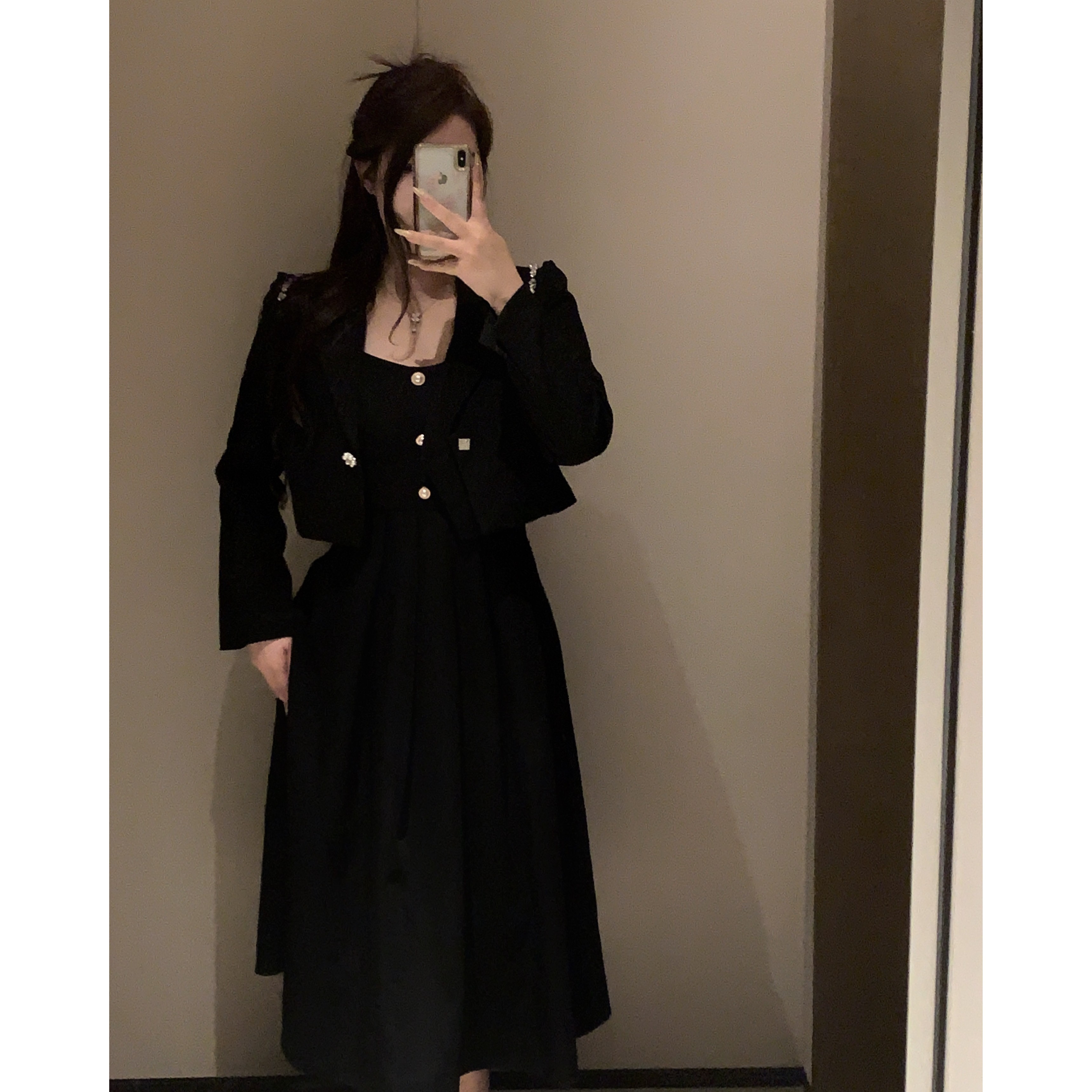 【Q】胖婷大码定制新品上架「洋气小西服」大码连衣裙