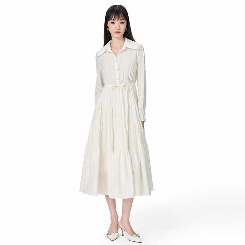 [欧莉专属]Caroline秋季新款连衣裙ECREDA01