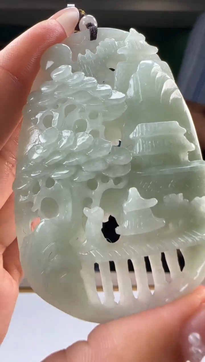 【闪购商品】翡翠颈饰未镶嵌YJ@@QDFCYJ00972