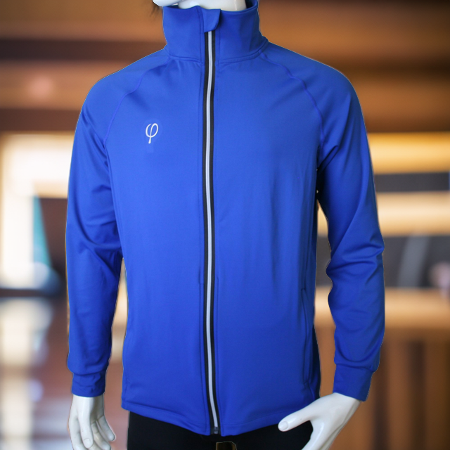 驰跑春秋男女同款户外运动跑步立领单外套速干透气长袖