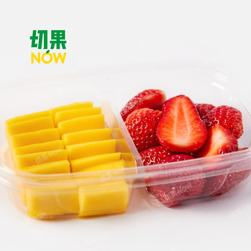 果切【双拼】奶油草莓+芒果.350g