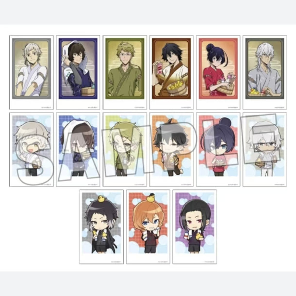 【文豪野犬】极乐汤亚克力挂件/拍立得（默认代拆）