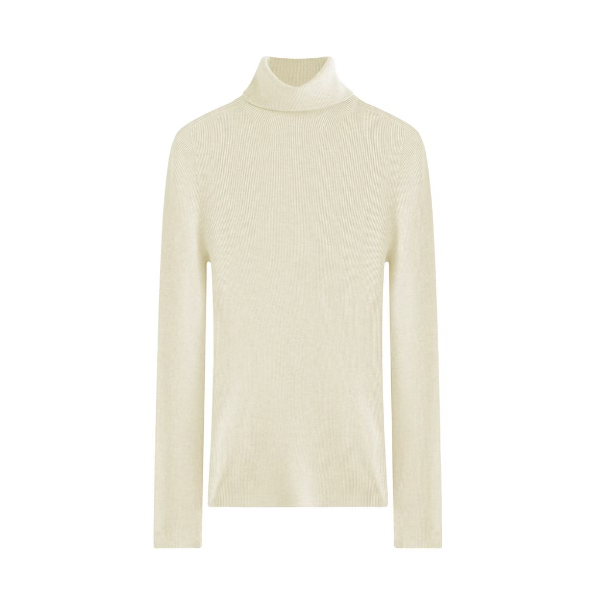 【22888】高领绵羊毛打底衫女秋冬上衣修身显瘦针织堆堆领纯色内搭