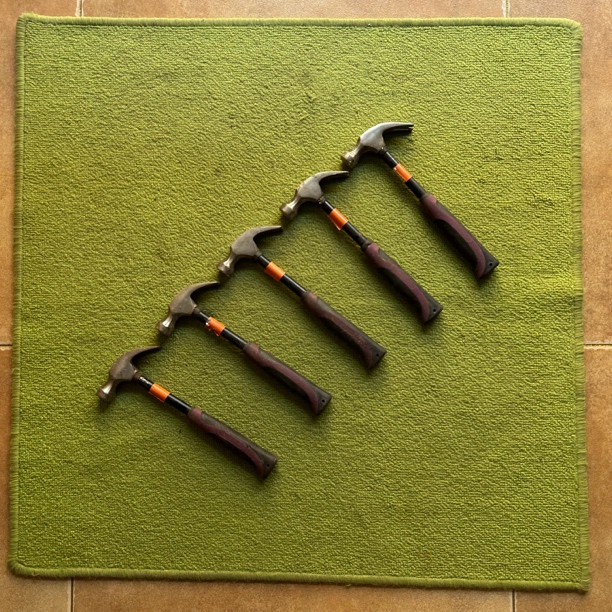 【福利】家用羊角锤工具铁锤榔头拔钉锤安全防滑设计五金实用工具