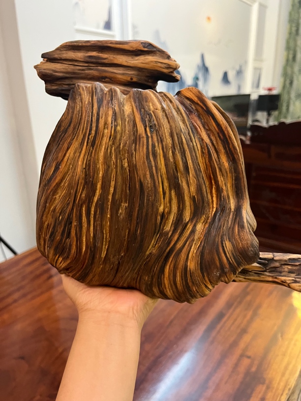 松明子树瘤十二生肖玄关摆件琥珀木办公家用摆设民宿风化木造景木