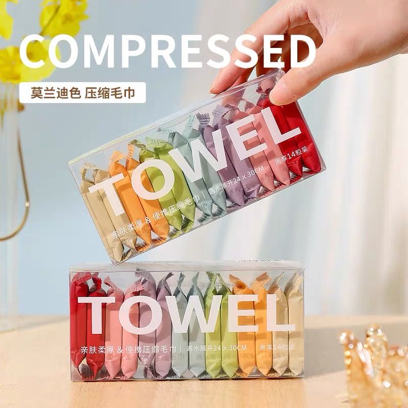 一次性旅行用品创意毛巾韩版不粘饵包邮钓鱼抹布军用钓鱼面巾旅游