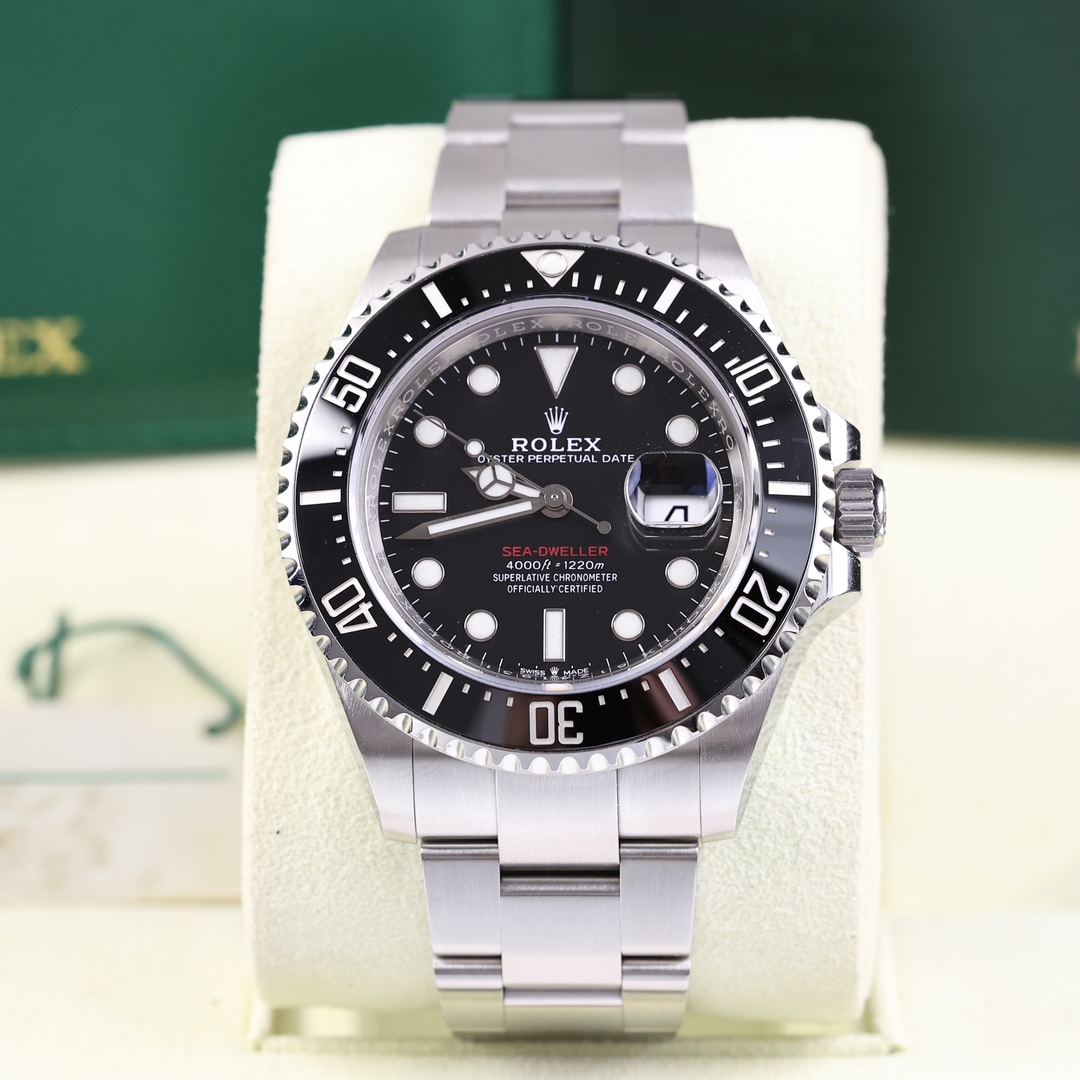95新 Rolex/劳力士 海使型126600 43mm 2019年保卡  自动机械 