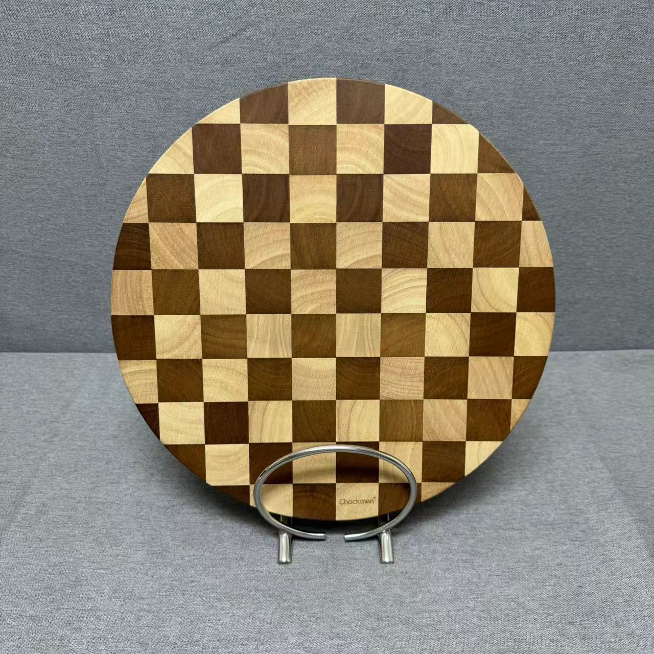 14-018 Chockmen 圆形棋盘菜板 35*3CM 重约1.92KG