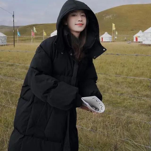 断码清仓羽绒服双11特卖长款加厚羽绒衣女2023冬季新款过膝款韩版