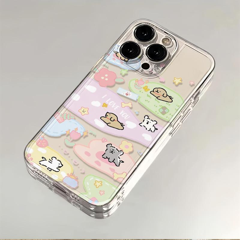 调皮线条狗适用于苹果小米oppovivo华为iPhone12/13/14/15手机壳