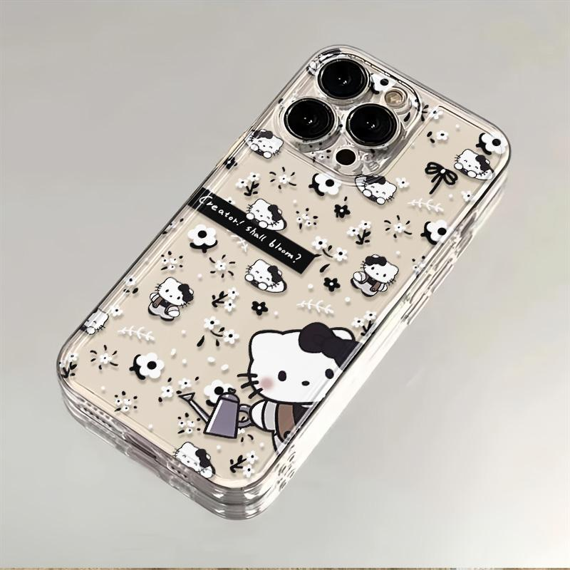 碎花kt适用于苹果华为oppo小米vivo全包/iPhone12/13/14/15手机壳