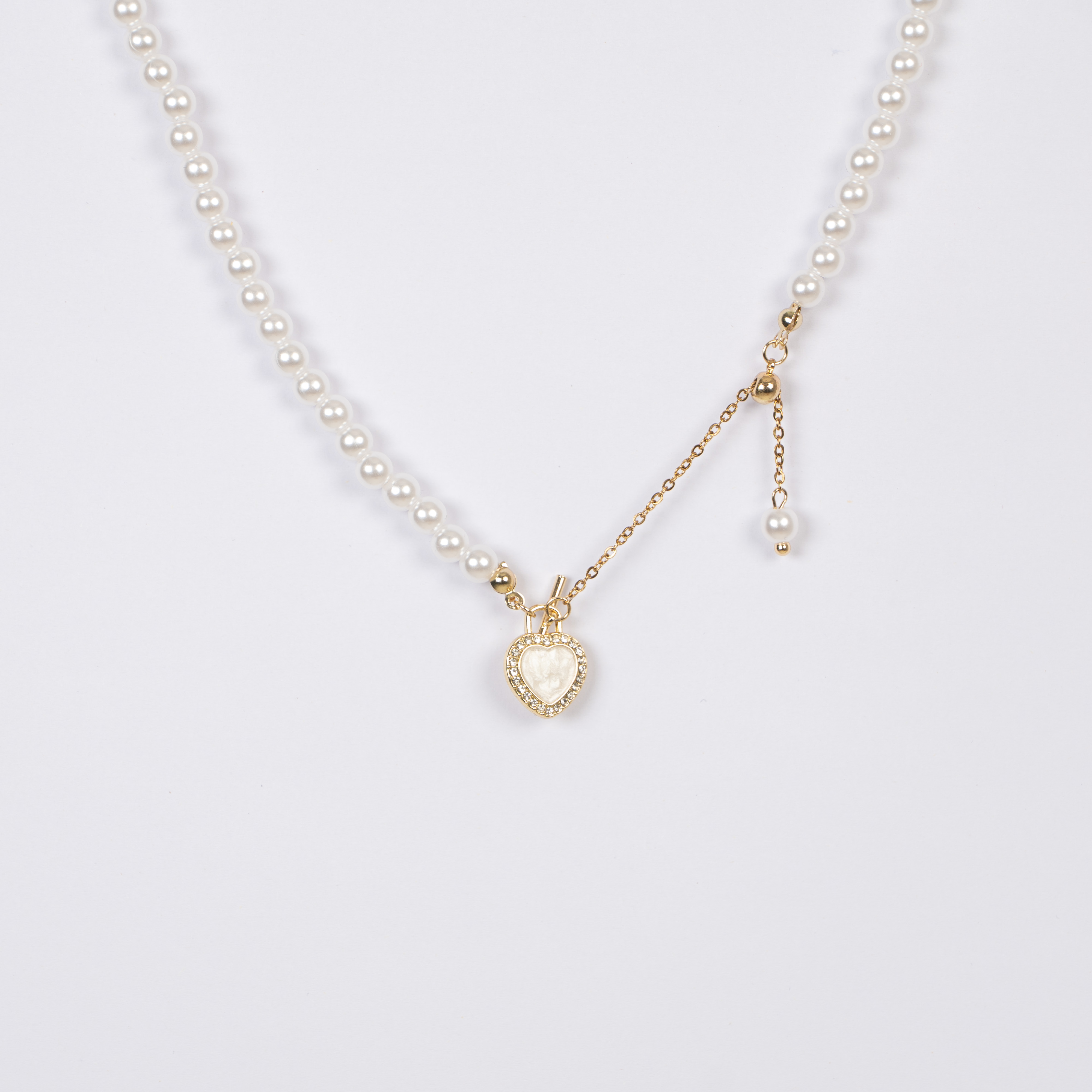 铜合金仿珍珠吊坠 BILIYANA 珍珠合成项链 简约小众