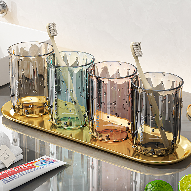 刷牙漱口刷牙家用高档牙刷洗漱刷牙杯子漱口杯网红爆款2025最新款