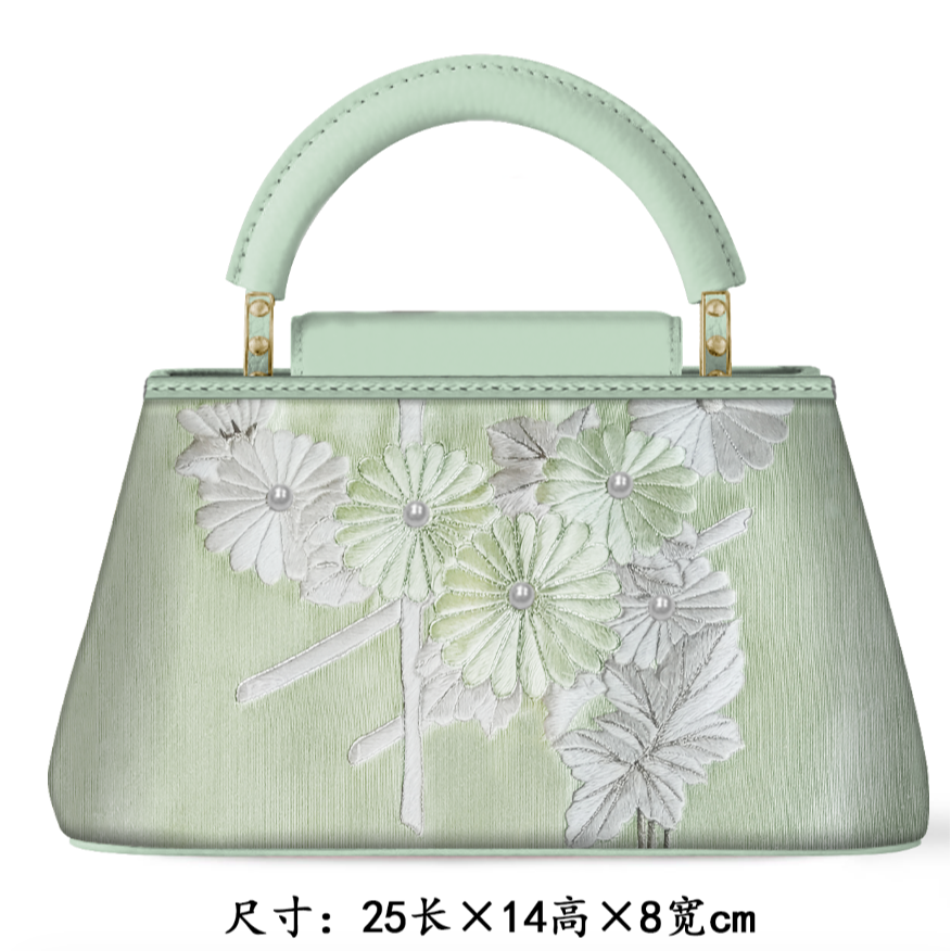 复古中国风刺绣斜跨单肩手提气质女包