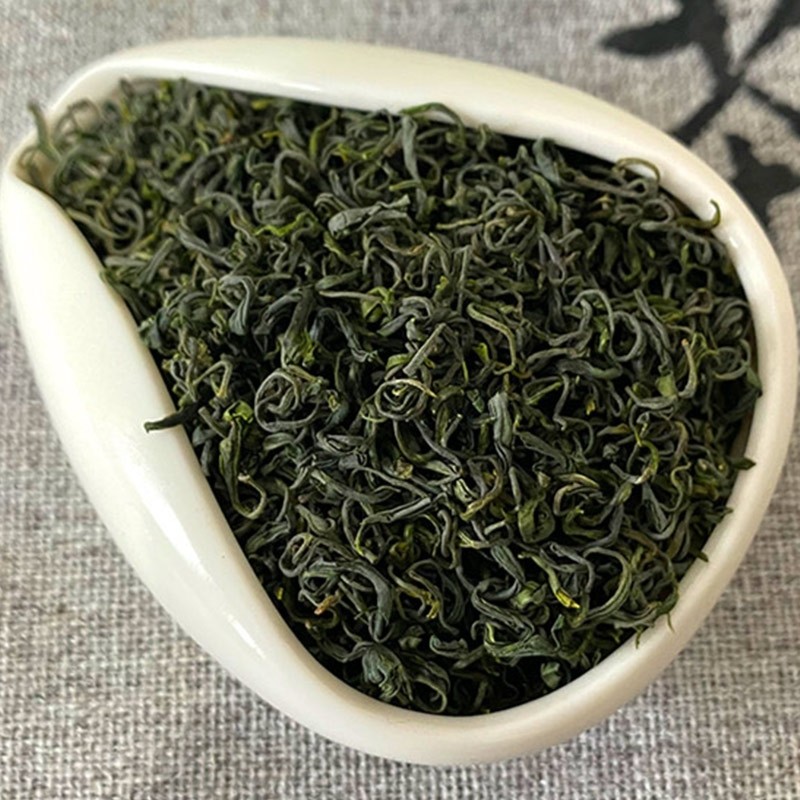 2023春茶崂山绿茶豌豆香甘甜可口新茶袋装250克/单