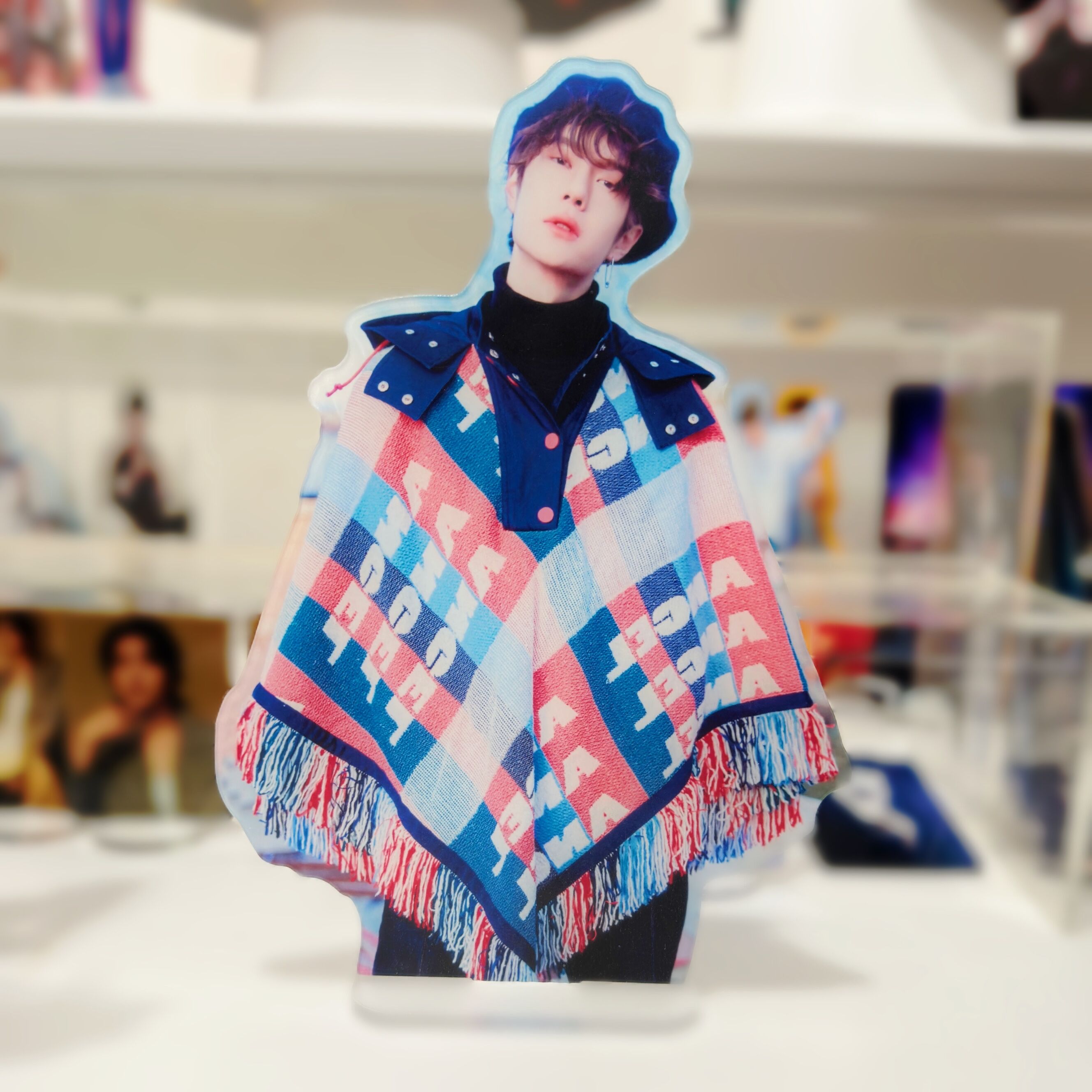 大长腿人形立牌  肖战王一博博君一肖  双层亚克力加厚立牌