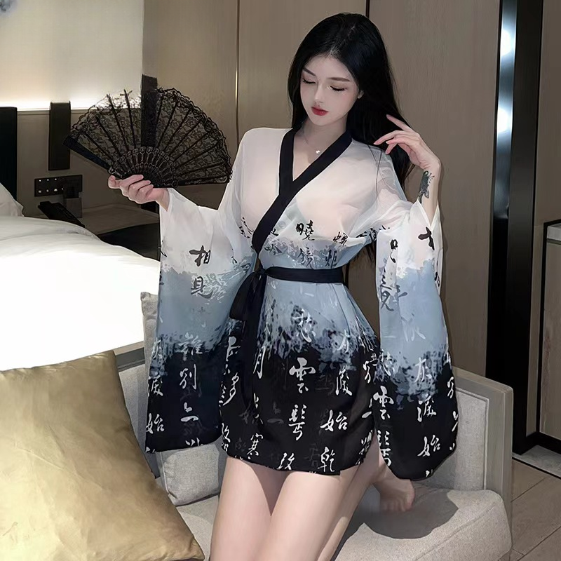 「月光美人」国风cosplay制服动漫角色扮演长袖夏季睡衣显瘦中国风