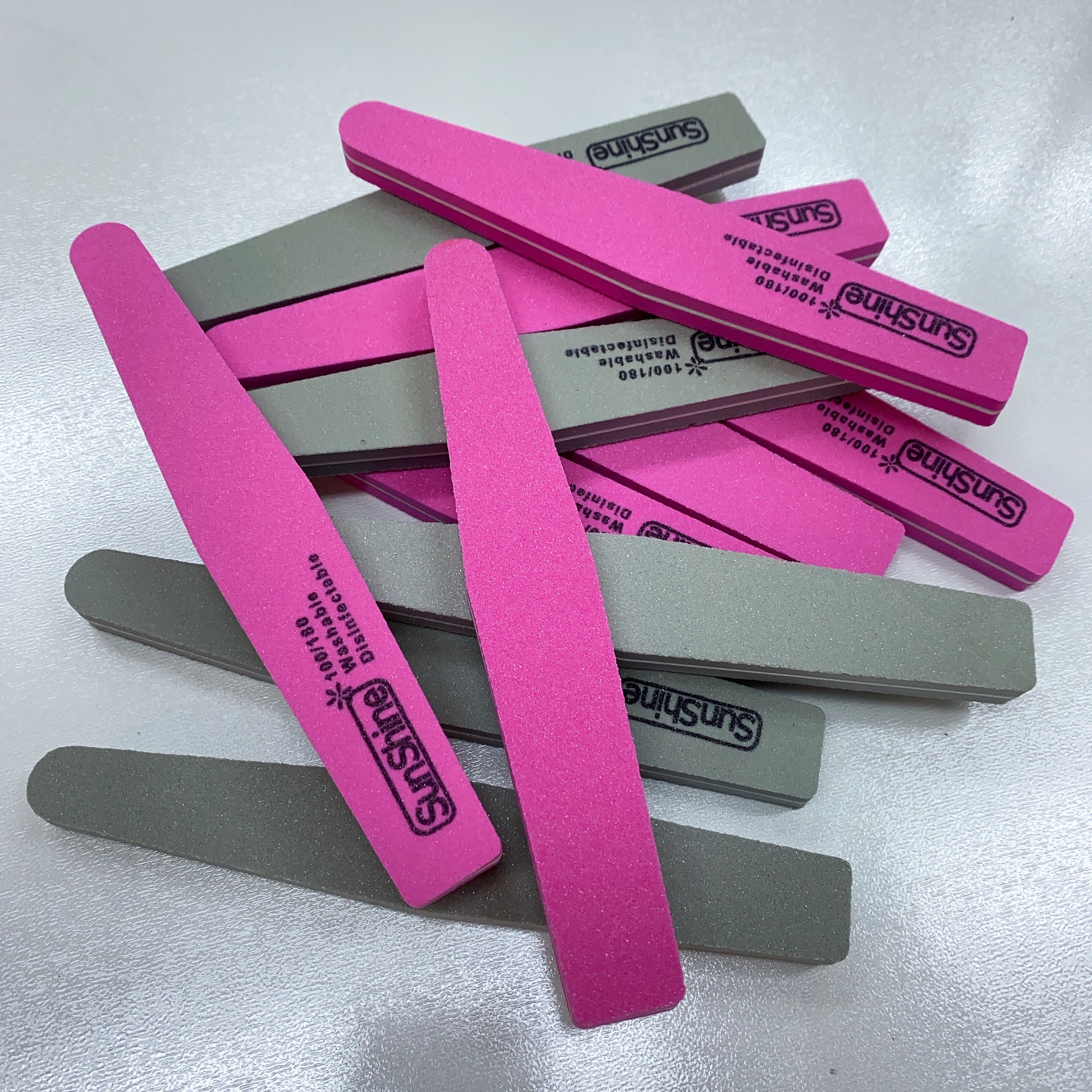 美甲海绵搓条，美甲店专用搓条，10支一组