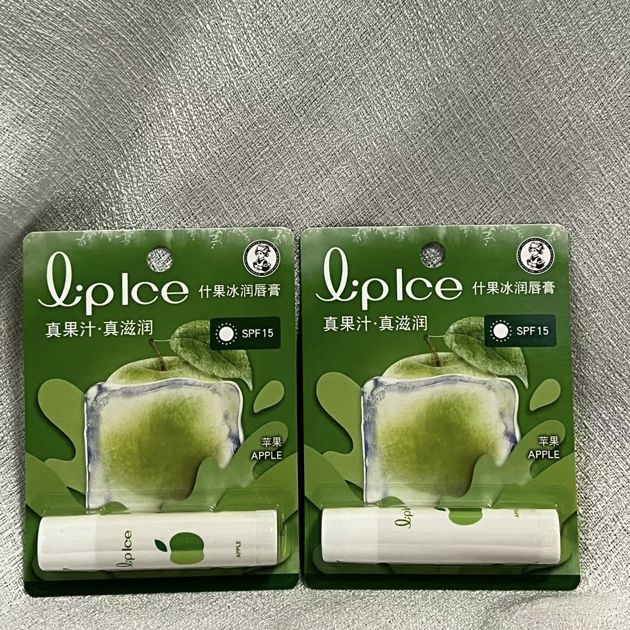 曼秀润唇膏植物香橙什果苹果青提葡萄滋润保湿去死皮干裂淡化