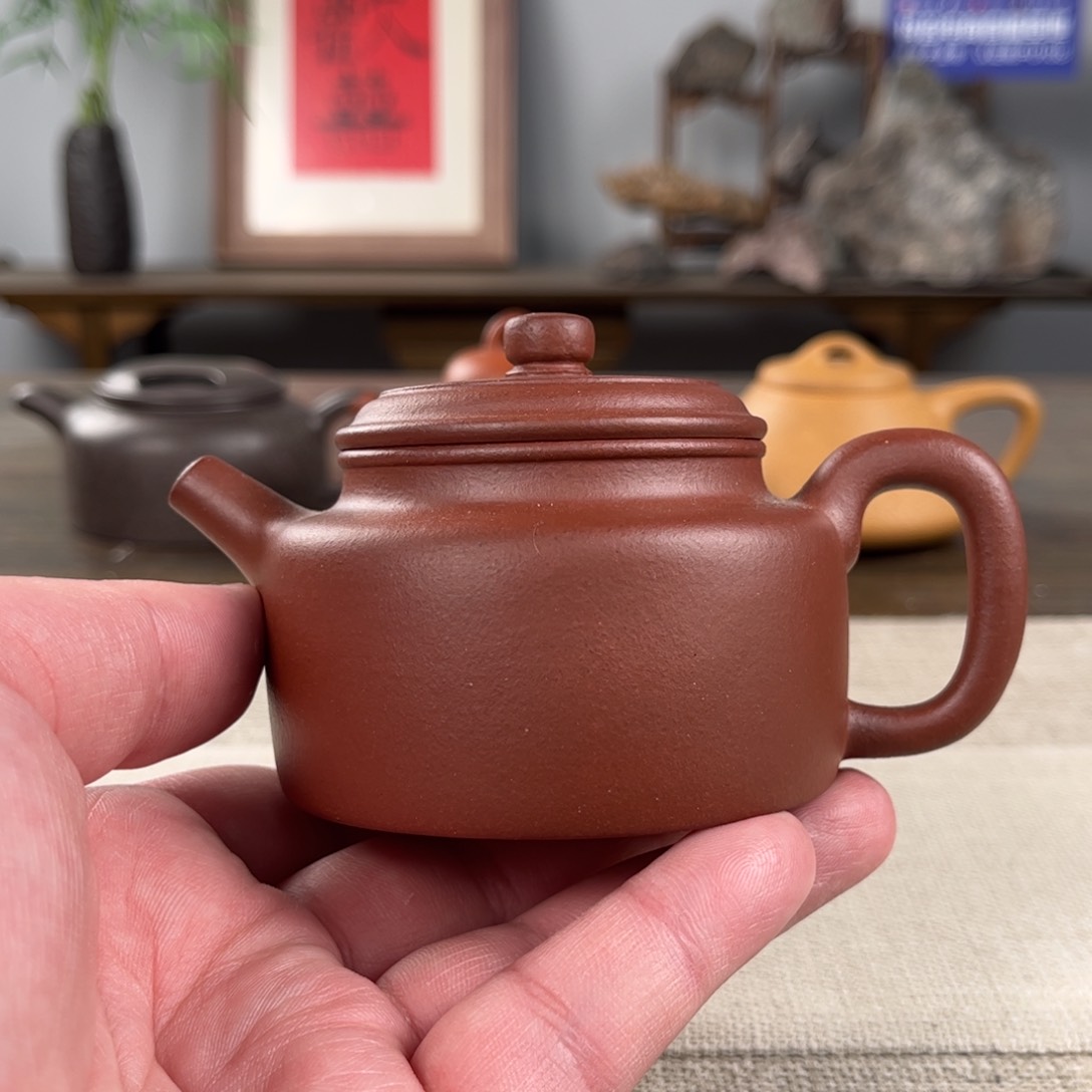 紫砂茶壶微瑕黄龙山原矿紫砂壶