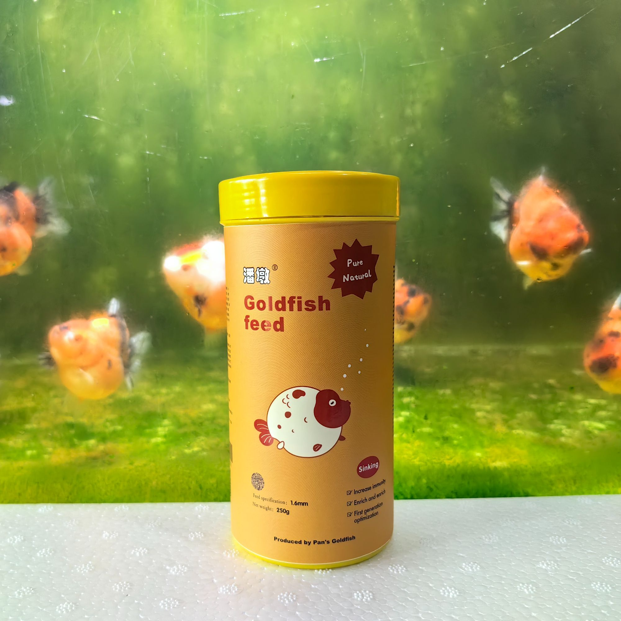 潘氏渔场饲料增肥增色促进垡头1.6毫米下沉