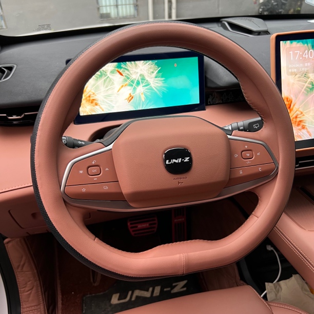 适用于长安UNI-Z滴胶标改装方向盘标专用个性时尚内饰汽车件